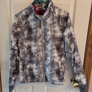 Mondetta Marble Pattern Jogging Jacket with Pink Lining Size S